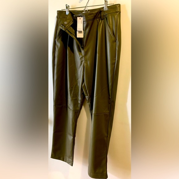 Top shop faux leather pants - Picture 3 of 4